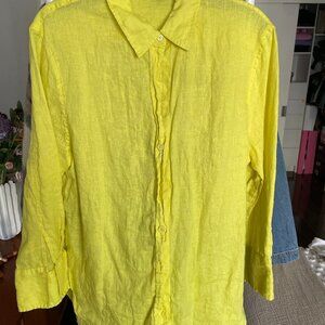 Zara woman linen shirt